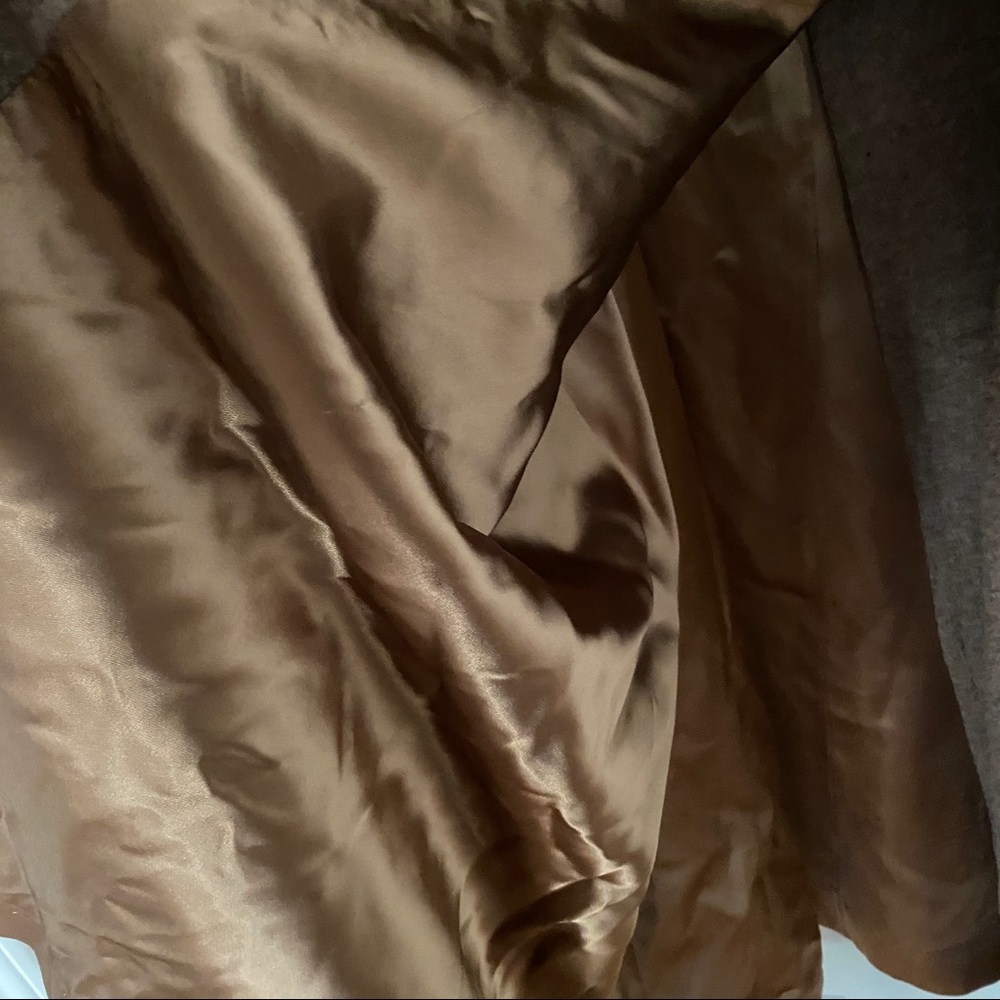 Brown Wool Fully Lined Jacket - image 5